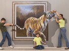 Du bist die Kunst - Tiger Familie (c) Museum für zeitgenössische Kunst - Diether Kunerth